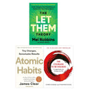 The Let Them Theory, Atomic Habits and The Courage to Be Disliked 3 Books Set