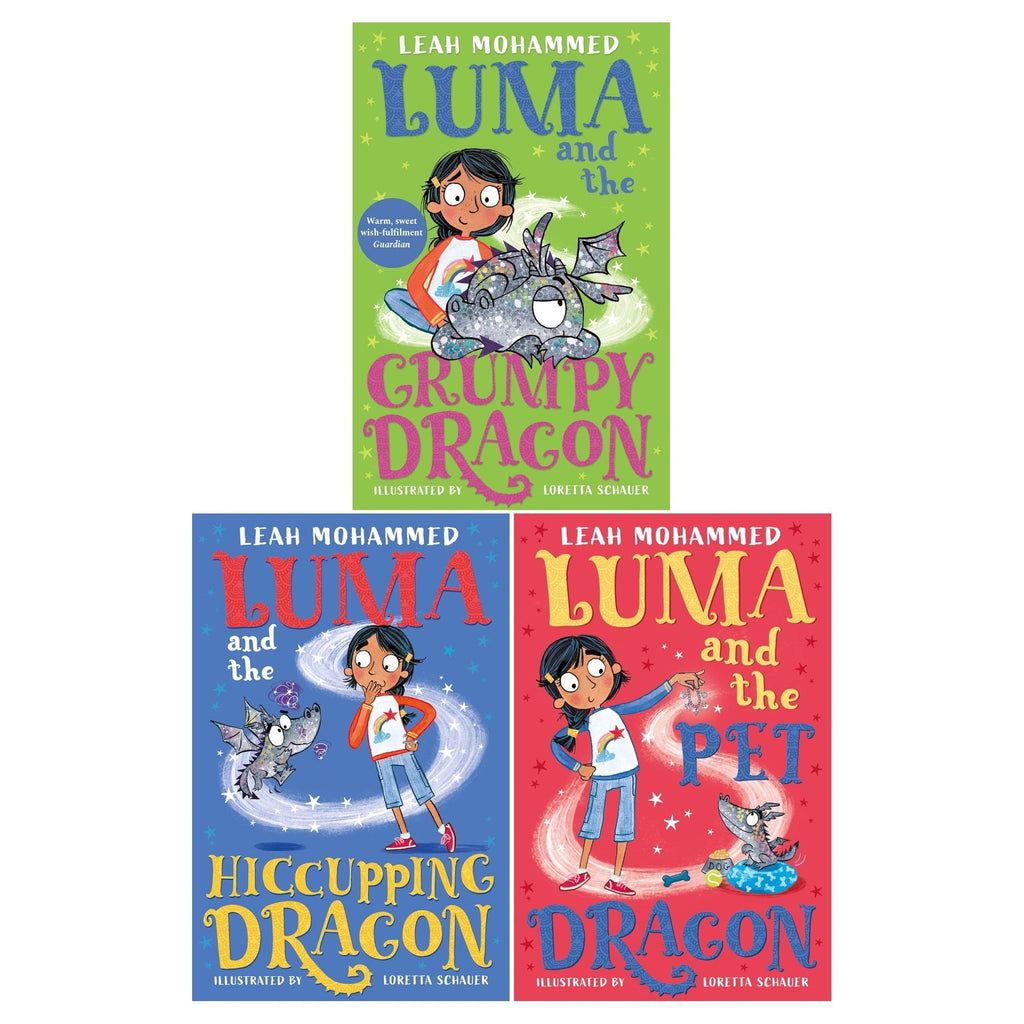 Luma 3 Books Collection Set by Leah Mohammed (Luma and the Pet Dragon,