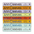 Ann Cleeves Tv Vera Stanhope Series Collection 8 Books Set Telling Tales Harbour Street Silent Voices Hidden Depths