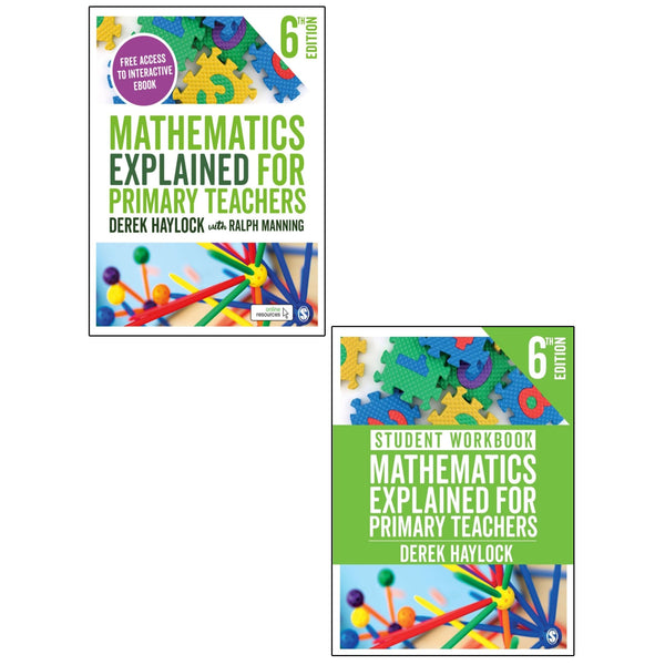 Student Workbook Mathematics Explained for Primary Teachers 2 Books Collection Set