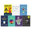 Matt Haig Collection 7 Books Set (The Humans, How to Stop Time, The Midnight Library, The Possession of Mr Cave, Notes on a Nervous Planet, Reasons to Stay Alive, Humans: An A-Z)