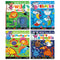 Never Touch The Animals Gift 4 Books Collection Set (Wild Animals, Sharks, Dinosaurs, Funny Animals)