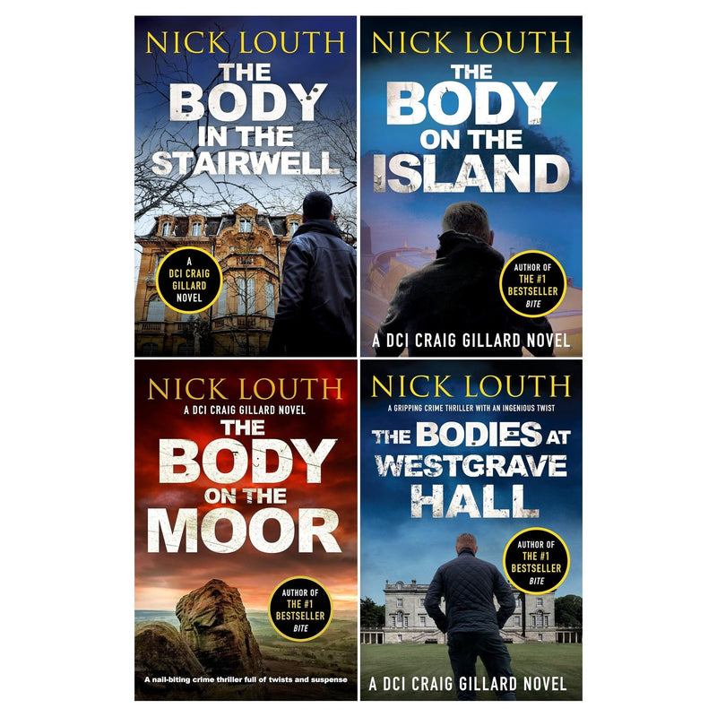 ["9780678468050", "adult fiction", "Adult Fiction (Top Authors)", "adult fiction book collection", "adult fiction books", "adult fiction collection", "Crime", "Crime and mystery", "crime books", "crime fiction", "crime mystery books", "crime mystery fiction", "crime thriller", "crime thriller books", "DCI Craig Gillard", "DCI Craig Gillard books", "DCI Craig Gillard series", "DCI Craig Gillard set", "Nick Louth", "Nick Louth books", "Nick Louth collection", "Nick Louth series", "Nick Louth set", "The Bodies at Westgrave Hall", "The Body in the Stairwell", "The Body on the Island", "The Body on the Moor", "thriller", "thriller books", "thrillers", "thrillers books"]