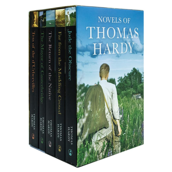 The Novels of Thomas Hardy 5 Books Set (Jude the Obscure, Tess of the d'Urbervilles, The Return of the Native, The Mayor of Casterbridge, Far from the Madding Crowd)