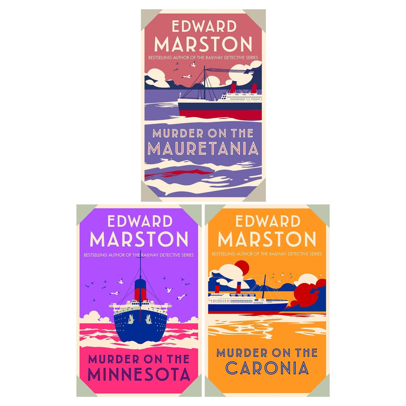 ["9780678458259", "edward marston", "edward marston book collection", "edward marston book collection set", "edward marston books", "edward marston collection", "edward marston ocean liner", "edward marston ocean liner book collection", "edward marston ocean liner book collection set", "edward marston ocean liner books", "edward marston ocean liner collection", "edward marston ocean liner series", "historical thrillers", "Historical Thrillers Books", "Murder on the Caronia", "Murder on the Lusitania", "Murder on the Marmora", "Murder on the Mauretania", "Murder on the Minnesota", "Murder on the Salsette", "mysteries books", "ocean liner series by edward marston", "ocean liner series edward marston"]