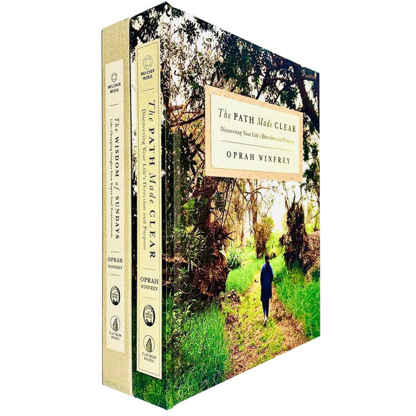 Oprah Winfrey Collection 2 Books Set (The Path Made Clear, The Wisdom of Sundays)
