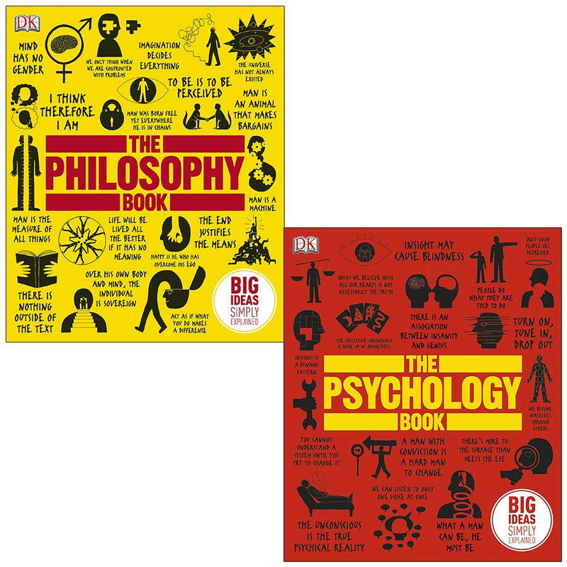 ["9789123876952", "Big Ideas Simply Explained", "DK Big Ideas", "DK Big Ideas series", "The Philosophy Book", "The Psychology Book", "Will Buckingham"]
