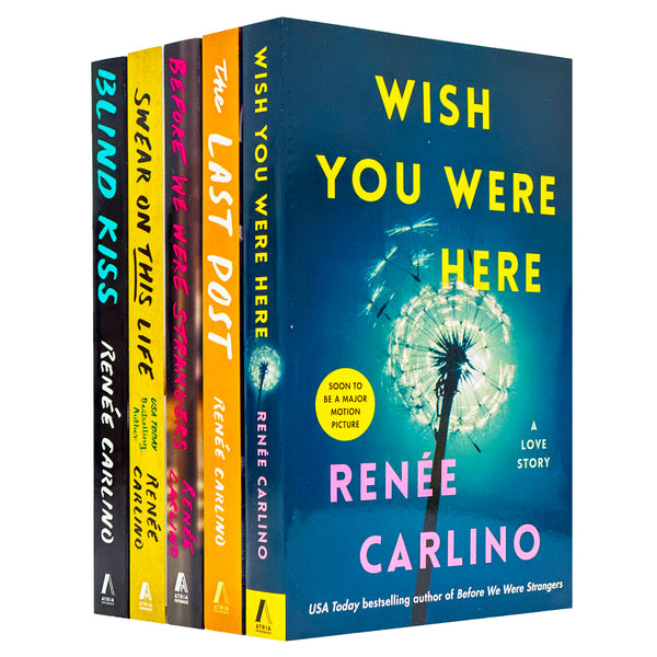 Renee Carlino 5 Books Collection Set (The Last Post, Before We Were Strangers, Swear On This Life, Blind Kiss & Wish You Were Here)