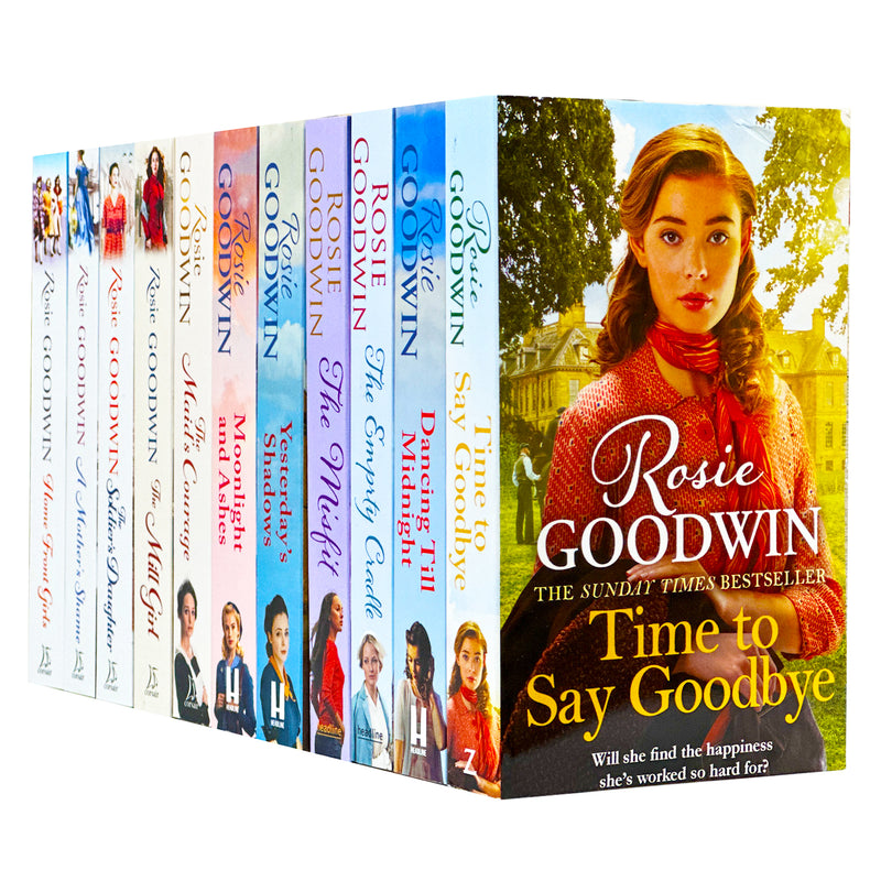 ["9780678462157", "A Mothers Shame", "Adult Fiction (Top Authors)", "Dancing Till Midnight", "fiction books", "Home Front Girls", "Moonlight and Ashes", "romance fiction", "rosie goodwin", "rosie goodwin book collection", "rosie goodwin book set", "rosie goodwin books", "rosie goodwin days of the week", "rosie goodwin days of the week books", "rosie goodwin days of the week collection", "rosie goodwin days of the week series", "The Empty Cradle", "The Maids Courage", "The Mill Girl", "The Misfit", "The Soldiers Daughter", "Time to say Goodbye", "Yesterday's Shadows"]