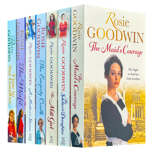 Rosie Goodwin 7 Books Collection Set (Time to Say Goodbye, The Misfit,The Empty Cradle, A Mother’s Shame & MORE)