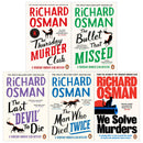 Thursday Murder Club & We Solve Murders 5 Books Collection Set by Richard Osman – Crime Mystery Collection