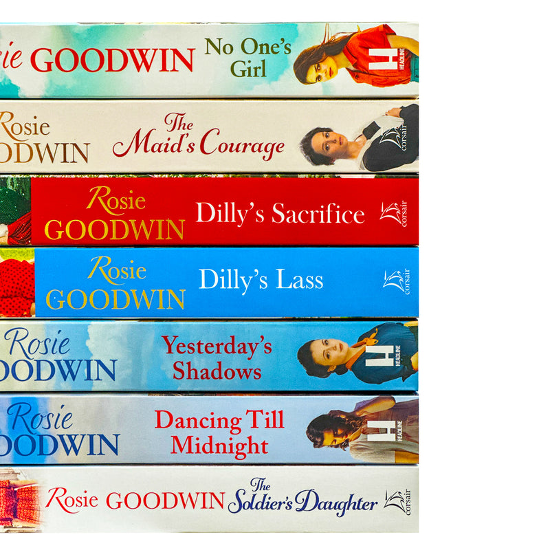 ["1920s jazz age", "9780678468388", "A Maiden Voyage", "A Mother Grace", "A Mother’s Shame", "A Precious Gift", "atmospheric thriller", "best historical novels", "Bestselling Series", "bestselling UK sagas", "betrayal and redemption", "book club favorites", "book club picks", "Book on Love Stories", "Books Collection Set by Rosie Goodwin", "coming-of-age historical fiction", "coming-of-age story", "Dancing Till Midnight", "dark family past", "Dilly's Lass", "Dilly's Sacrifice", "domestic drama books", "domestic suspense", "emotional drama", "emotional family sagas", "emotional women’s fiction", "family saga", "female resilience", "forbidden love", "Gothic mystery", "gripping family drama", "gripping family dramas", "gripping page-turner", "Hear Turning Stories", "heartbreaking choices", "heartwarming women’s fiction", "hidden family secrets", "historical fiction", "historical fiction series", "historical romance", "literary women’s fiction", "Love Stories", "mother-daughter bonds", "Mothering Sunday", "multi-generational storytelling", "must-read books for women", "No One's Girl", "nostalgic British sagas", "nostalgic settings", "psychological depth", "Romance", "Romance Saga Books", "romantic historical fiction", "Rosie Goodwin", "Rosie Goodwin 6 Books Collection Set", "Rosie Goodwin books", "Rosie Goodwin collection set", "secrets and lies", "small-town scandal", "strong female protagonist", "strong female protagonists", "tearjerker women’s stories", "The Blessed Child", "The Days of The Weekend Series", "The Empty Cradle", "The Little Angel", "The Maid's Courage", "The Maid’s Courage", "The Mill Girl", "The Misfit", "The Soldier's Daughter", "The Soldier’s Daughter", "The Sunday Times Bestseller", "Thriller Series", "Time to Say Goodbye", "tragic love story", "unreliable narrator", "uplifting historical", "uplifting historical novels", "Victorian era novels", "Victorian romance", "wartime sacrifice", "wartime sacrifice stories", "women’s fiction", "WWII historical fiction", "WWII novel", "Yesterday's Shadows"]