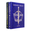 Sarah J Maas Collectors Edition 2 Book Set Collection (Throne of Glass, A Court of Thorns and Roses)