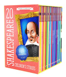 20 Children's Shakespeare Stories Hardback Books Set With Audio Cd's