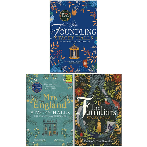 Stacey Halls Collection 3 Books Set (The Foundling, Mrs England, The Familiars)