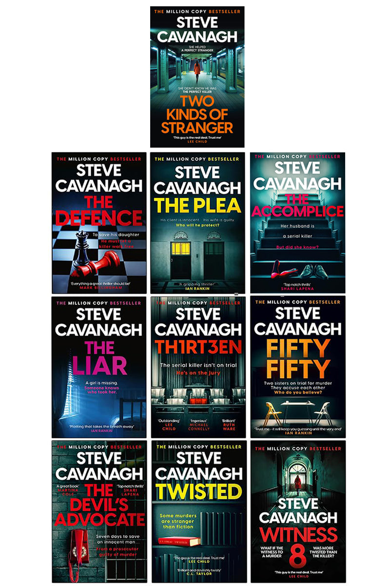 ["9780678469323", "Adult Fiction (Top Authors)", "Biography", "Business", "Crime", "Crime & mystery", "Crime and mystery", "crime fiction books", "crime mystery books", "crime mystery fiction", "crime thriller", "crime thriller books", "Eddie Flynn Books", "Eddie Flynn Collection", "Eddie Flynn Series", "Eddie Flynn Set", "Fiction", "fifty fifty", "Finance", "Law", "Murder", "Mystery", "Steve Cananagh Set", "Steve Cavanagh", "Steve Cavanagh Books", "Steve Cavanagh Collection", "the accomplice", "The Defence", "The Liar", "The Plea", "Thirteen", "Thrillers", "Two Kinds of Stranger", "Witness 8"]