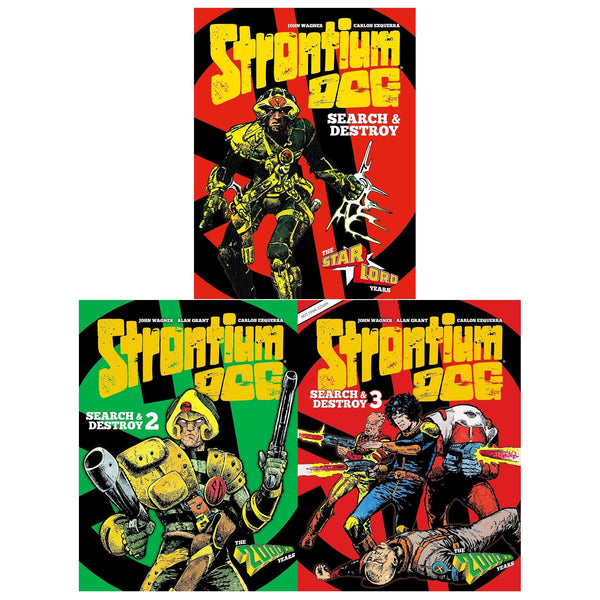 Strontium Dog Search and Destroy 3 Books Collection Set (Vol 1-3)