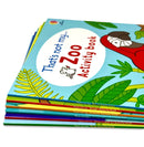 Usborne That's Not My Acitivity Book Series 6 Books Collection Set (Zoo, Jungle, Animals, Under the Sea, Things That Go, Farm)