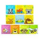 Usborne Thats Not My Toddlers 10 Books Collection Set Pack (Series 5 & Series 6) Fiona Watt Touchy-Feely Board Baby Books