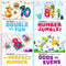 The Digits Series 4 Books Collection Set (Double the Fun, Number Jumble, Odds Vs Evens & The Perfect Number)