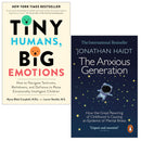 Tiny Humans, Big Emotions and The Anxious Generation 2 Books Collection Set