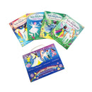 Usborne: Sticker Dolly Dressing Magical Activity Pack By Fiona Watt 4 Books Collection Box Set (Sticker Dolly Dressing: Magical Kingdom, Ballet Fairies, Rainbow Unicorns & Mermaid Kingdom)