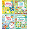 Usborne Maths Activity 4 Books Collection Set (Adding and Subtracting, Times Tables, Multiplying and Dividing &amp; Telling the Time) (Maths Activity Book Pack)