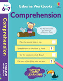 Usborne Workbooks 2 Books Collection Set Ages 6-7 (Comprehension, Dividing)