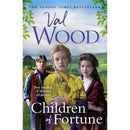 Val Wood Collection 2 Books Set (Four Sisters & Children of Fortune)