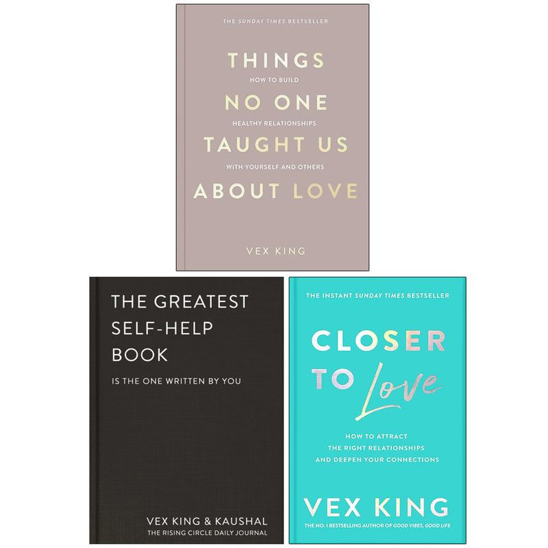 ["9789124338626", "activities", "bestselling books", "better mental health", "Closer to Love", "daily journal", "Emotional Self Help", "Emotional Turmoil", "excercises", "Family & relationships", "Finding Freedom", "good life good vibes", "good vibe good life", "good vibe good life book", "Good Vibes", "good vibes good life", "good vibes good life book", "good vibes good life by vex king", "good vibes good life reviews", "good vibes good life vex king", "Guiding Book", "Healing is the New High", "healthy relationships", "help with relationships", "Journal", "Journals", "Love", "Mental health", "mental health books", "Mind", "mind body spirit", "mind body spirit books", "Motivation Book", "motivational self help", "non fiction", "Non Fiction Book", "non fiction books", "Practical & Motivational Self Help", "Relationship", "relationship advice", "Relationships", "relationships stories", "self development books", "Self Help", "self help books", "self help journal", "Self Help Stress Management", "sunday times bestseller", "therapy", "things to one taught us about love", "Vex King", "vex king 2 books Collection", "Vex King 2 Books Collection Set", "vex king book collection", "vex king book collection set", "vex king books", "vex king collection", "vex king good vibes good life", "Vex King Self help", "vex king series", "vex king set"]