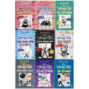 Diary of a Wimpy Kid Collection 9 Books Set - Partypooper, Hot Mess, No Brainer, Diper Overlode, Big Shot, The Deep End, Wrecking Ball, The Meltdown and The Getaway