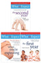 What To Expect Series 3 Books Collection Set - What To Expect When You Are Expecting, The First Year, The Second Year