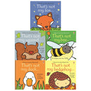 Usborne Thats Not My Wildlife 10 Books Collection Set Pack (Toddlers) Fiona Watt Touchy-Feely Board Baby Books