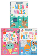 Kids Travel Wipe Clean Activity Pack 3 Books Set - Screen-free fun for children
