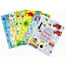 Usborne Wipe Clean Activities 6 Books Collection Set By Kirsteen Robson(Dinosaur Activities, Zoo Activities, Things that Go Activities, Mermaid Activities, Spring Activities & Fairy Activities)