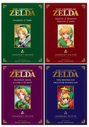 The Legend of Zelda Legendary Paperback Edition 4 Books Collection Set (Ocarina of Time, Minish Cap, Majora's Mask, Oracle of Seasons and More)
