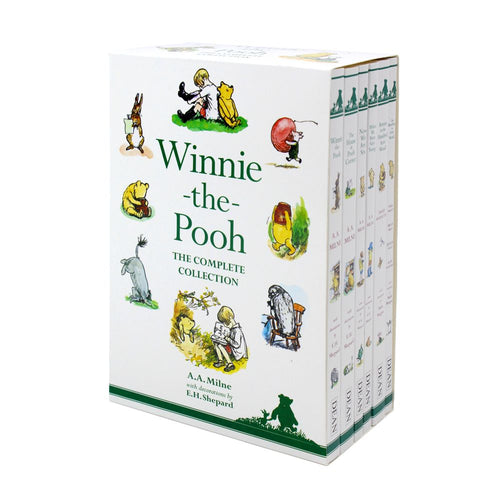 BOX MISSING - Winnie The Pooh The Complete Collection - 6 Books Set