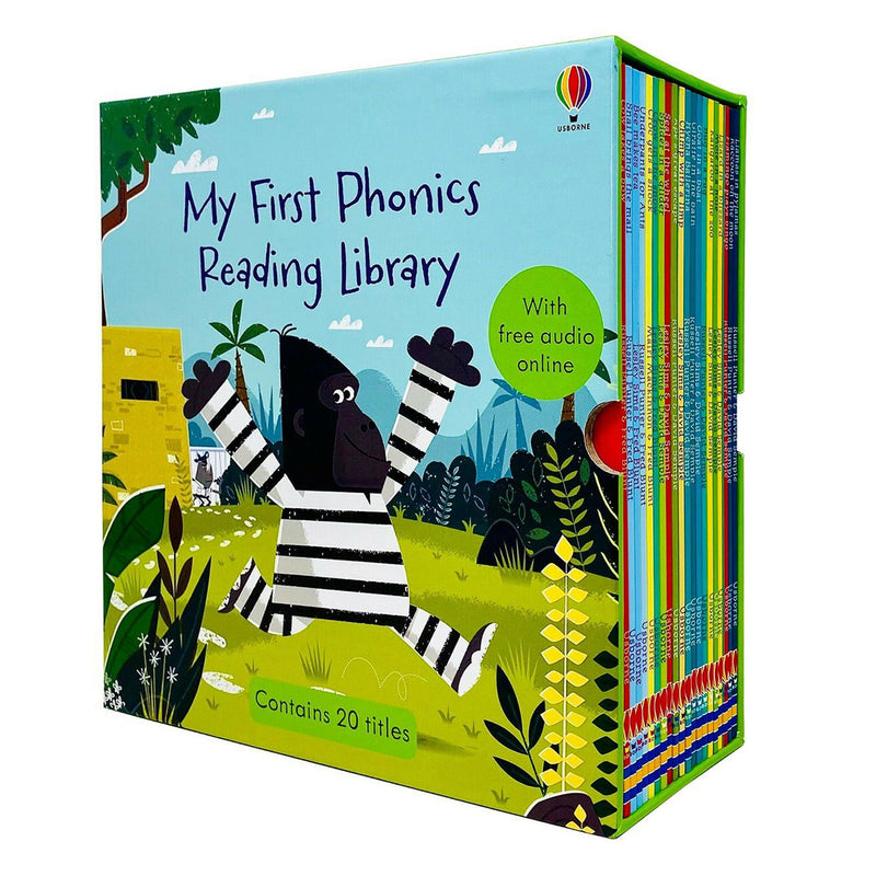 Usborne Phonics Readers 20 Books Collection Box Set (Reading books)