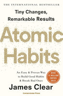 Courage To Be Happy, Courage To Be Disliked and Atomic Habits 3 Books Collection Set