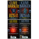 Books Of Blood Omnibus Series 2 Books Collection Set by Clive Barker (Volumes 1-6)