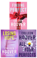 Hopeless Series By Colleen Hoover 3 Books Collection Set (Losing Hope, Finding Perfect, All Your Perfect)