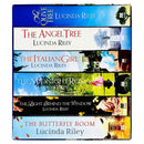 Lucinda Riley Novel Collection 6 Books Box Set (Butterfly Room, Light Behind the Window, Midnight Rose, Angel Tree & Olive Tree)
