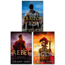 The Raven and the Eagle 3 Book Set by Geraint Jones – Rebel, Traitor & Legion Collection