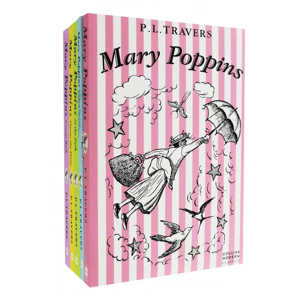 OLD COVER - Mary Poppins The Complete Collection 5 Books Set by P. L. Travers