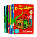The Dragonsitter Series Collection 10 Books Set by Josh Lacey – The Dragonsitter, The Dragonsitter Takes Off & Fun Dragon Adventure Stories for Kids