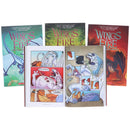 Wings of Fire Graphix 4 Books Box Set (The Dragonet Prophecy, The Lost Heir, The Hidden Kingdom and The Dark Secret)