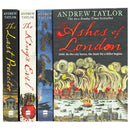 James Marwood & Cat Lovett Series 4 Books Collection Set By Andrew Taylor (The Ashes of London, The Fire Court, The Kings Evil, The Last Protector)