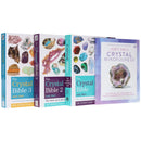The Crystal Bible Volume 1-3 Books And Crystal Mindfulness 4 Books Collection Set By Judy Hall
