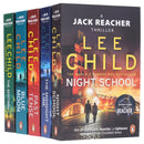 Jack Reacher Series (21-25) Collection 5 Books Set By Lee Child (Night School, The Midnight Line, Past Tense, Blue Moon, The Sentinel)