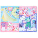 Usborne: Sticker Dolly Dressing Magical Activity Pack By Fiona Watt 4 Books Collection Box Set (Sticker Dolly Dressing: Magical Kingdom, Ballet Fairies, Rainbow Unicorns & Mermaid Kingdom)